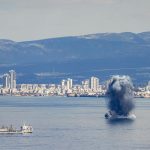 Canada Iran strikes - Military aircraft conducting aerial operations representing international strikes