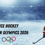 Canada Olympic hockey 2026 - Canadian Olympic hockey team players celebrating with maple leaf flag