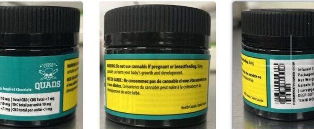 cannabis edibles recall - Cannabis edibles packages being recalled by Health Canada due to contamination