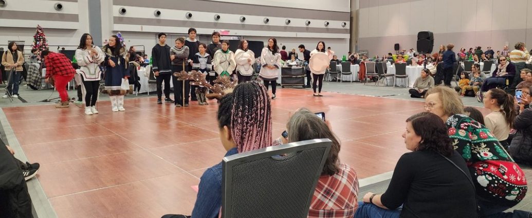 Aerial view of Arviat, Nunavut, showing the Arctic community that will host Canada's first Inuit-led university