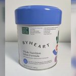 Kendamil formula recall - Baby formula containers on store shelf with recall notice