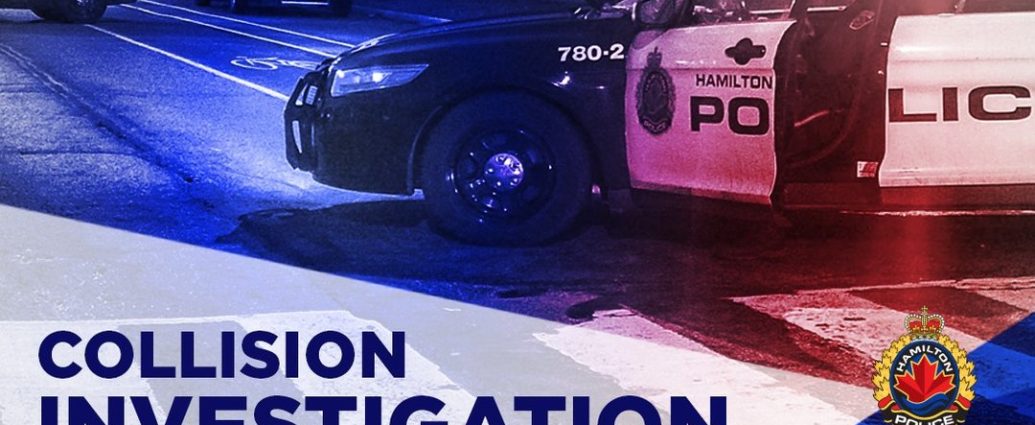 LINC pedestrian fatality - Police investigating a traffic incident on a major highway with emergency vehicles present