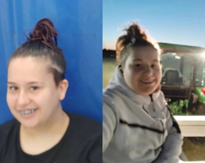 missing Hamilton teen - Police officers conducting search operations for missing person case