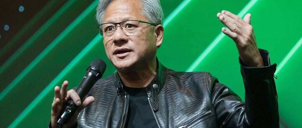 Nvidia earnings stock market - Stock market trading floor with multiple screens showing financial data and market movements