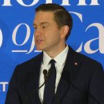 Poilievre U.S. Canada relations - Pierre Poilievre addressing business leaders about U.S.-Canada trade relations