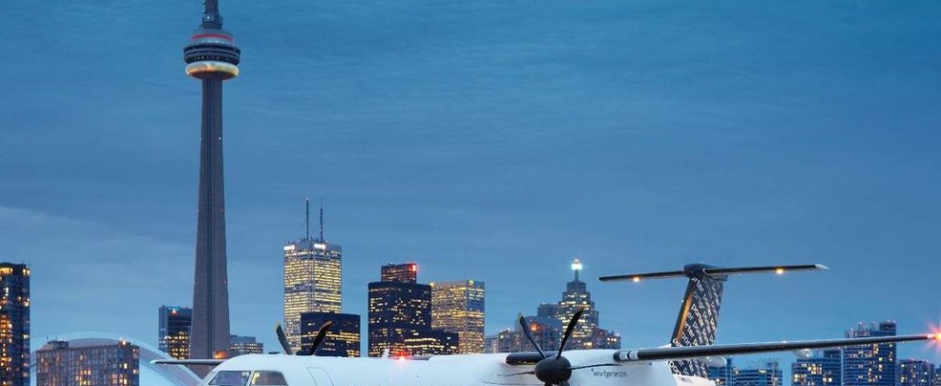 Porter Airlines new routes - Porter Airlines Embraer E195-E2 aircraft at airport gate