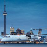 Porter Airlines new routes - Porter Airlines Embraer E195-E2 aircraft at airport gate