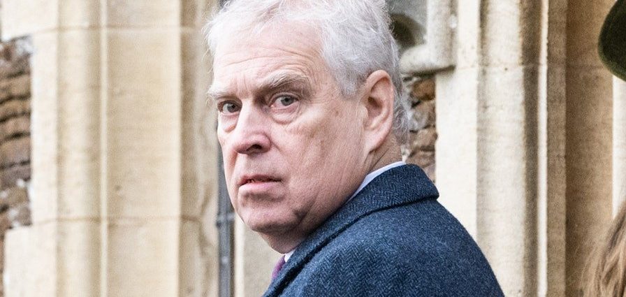 Prince Andrew arrested - Police vehicles outside royal residence during arrest of former Prince Andrew