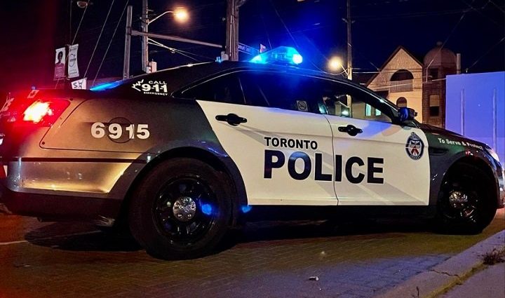 Scarborough vehicle incident - Pedestrian crosswalk in Scarborough showing typical street intersection