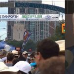 Taste of Danforth - Crowds enjoying food and entertainment at the Taste of the Danforth street festival in Toronto's Greektown