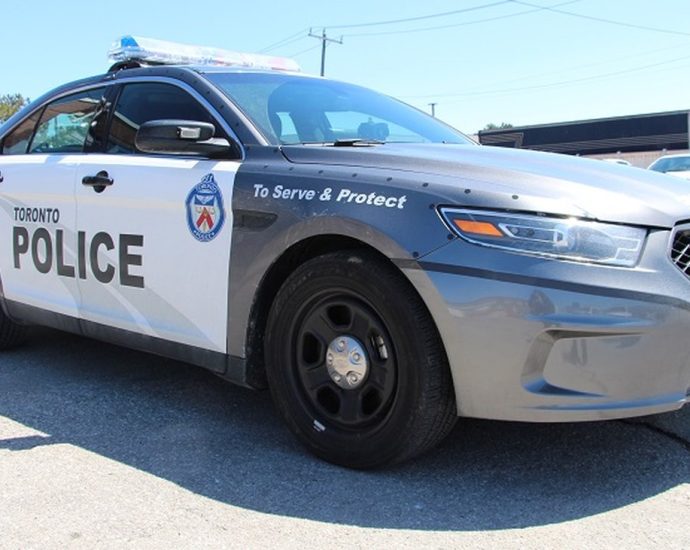 Toronto overdoses tainted drugs - Toronto Police Service shoulder badge representing law enforcement response to drug overdoses