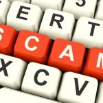 CRA tax scams - Person looking at phone with suspicious caller, representing CRA tax scam awareness