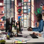 OpenAI Toronto office - Modern office towers in Toronto's financial district where tech companies are competing for space