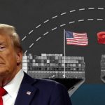 Trump 15% global tariff - Shipping containers at a port representing international trade and tariff impacts