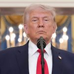 Trump Iran attack suspension - Diplomatic meeting room with flags representing international negotiations