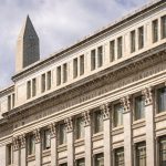 federal job protections - Exterior of a United States federal government office building in Washington, D.C.